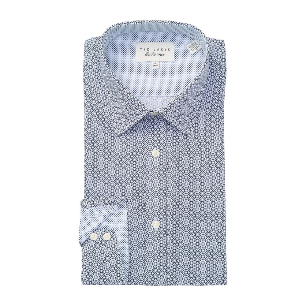 Ted Baker London Geo Floral Endurance Dress Shirt